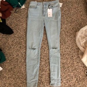 High rise skinny jeans forever 21